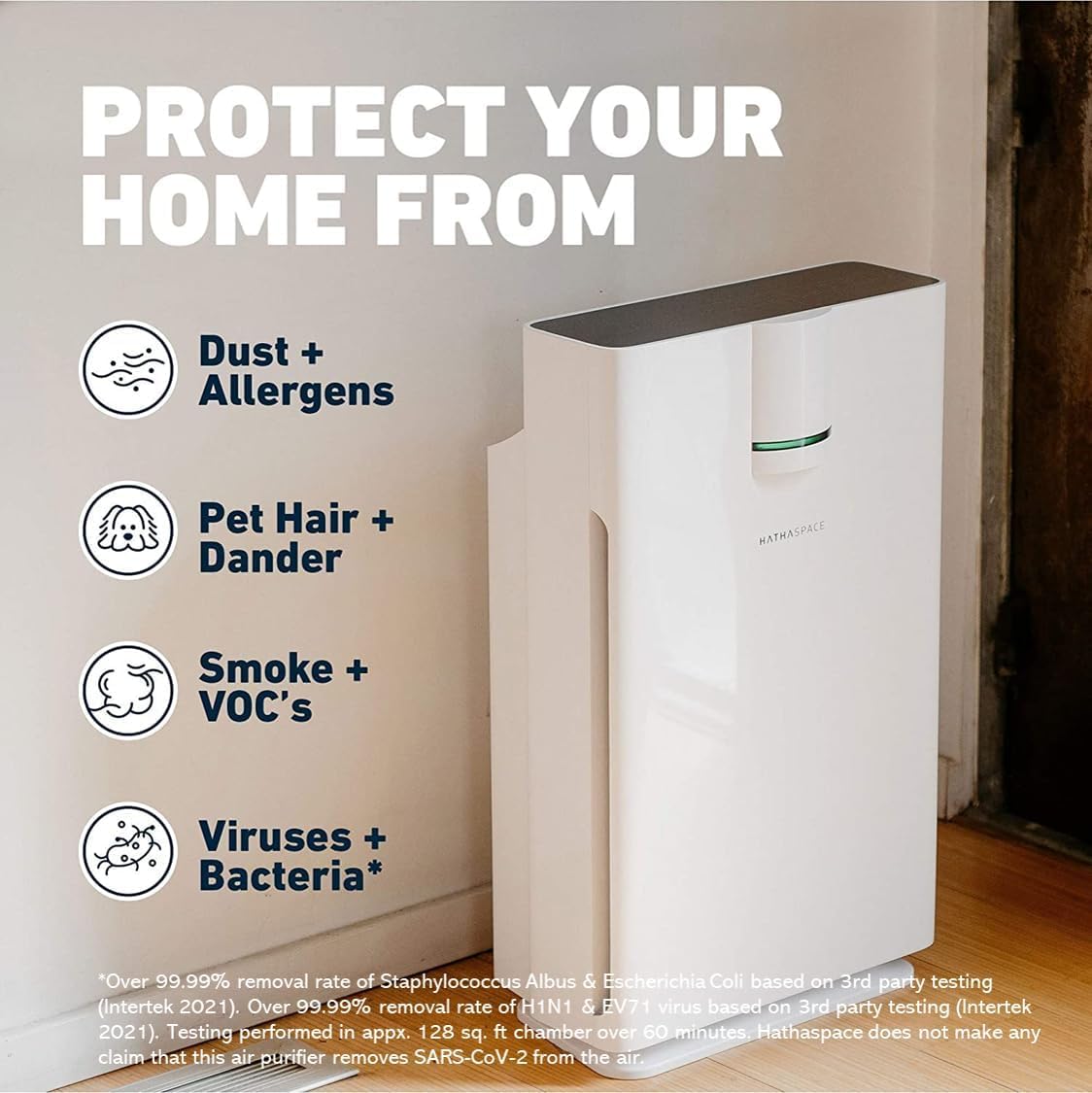 HEPA Air Purifier - 1500 Sq. Ft. HATHASPACE