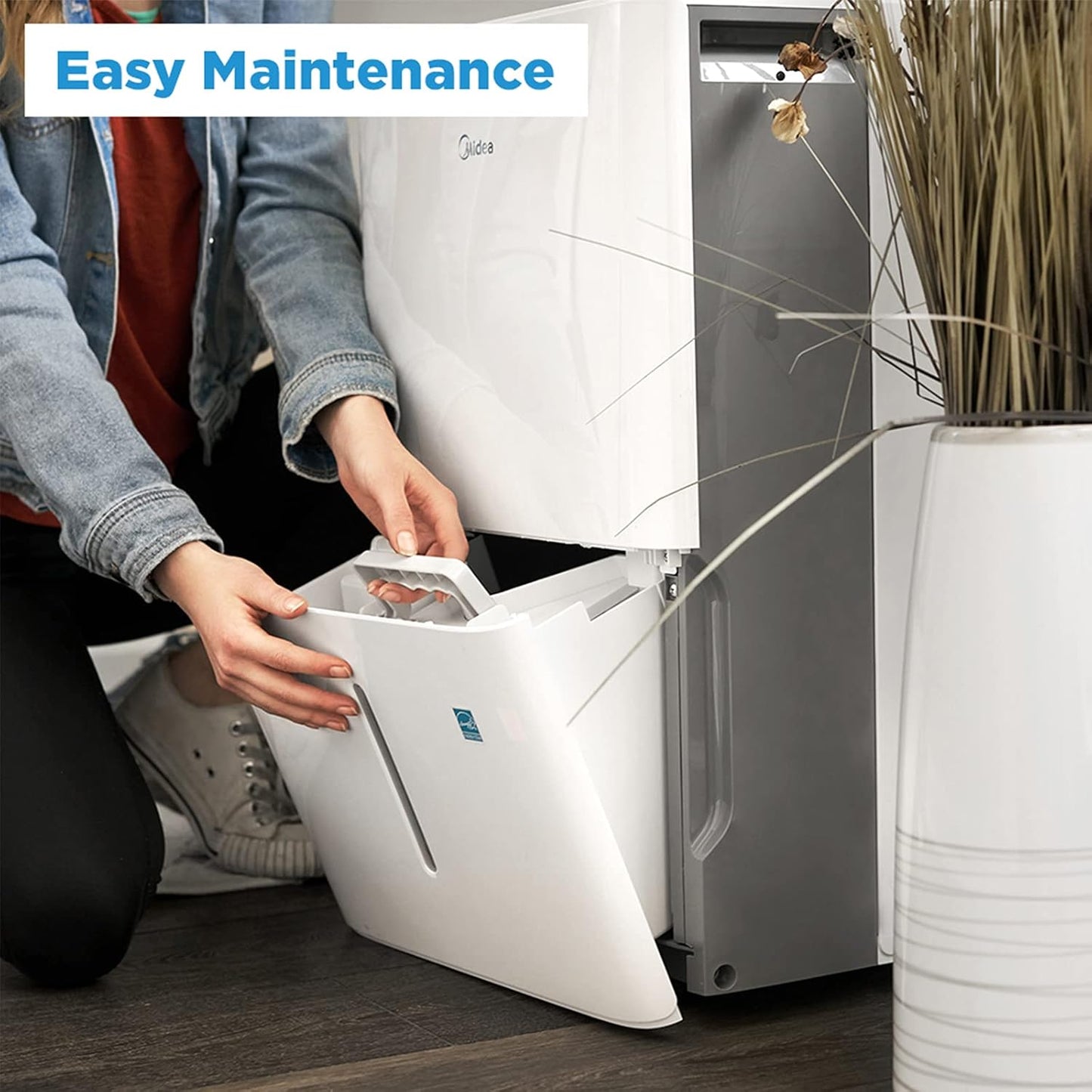 500 Sq. Ft. Dehumidifier 50 Pint, Midea 4