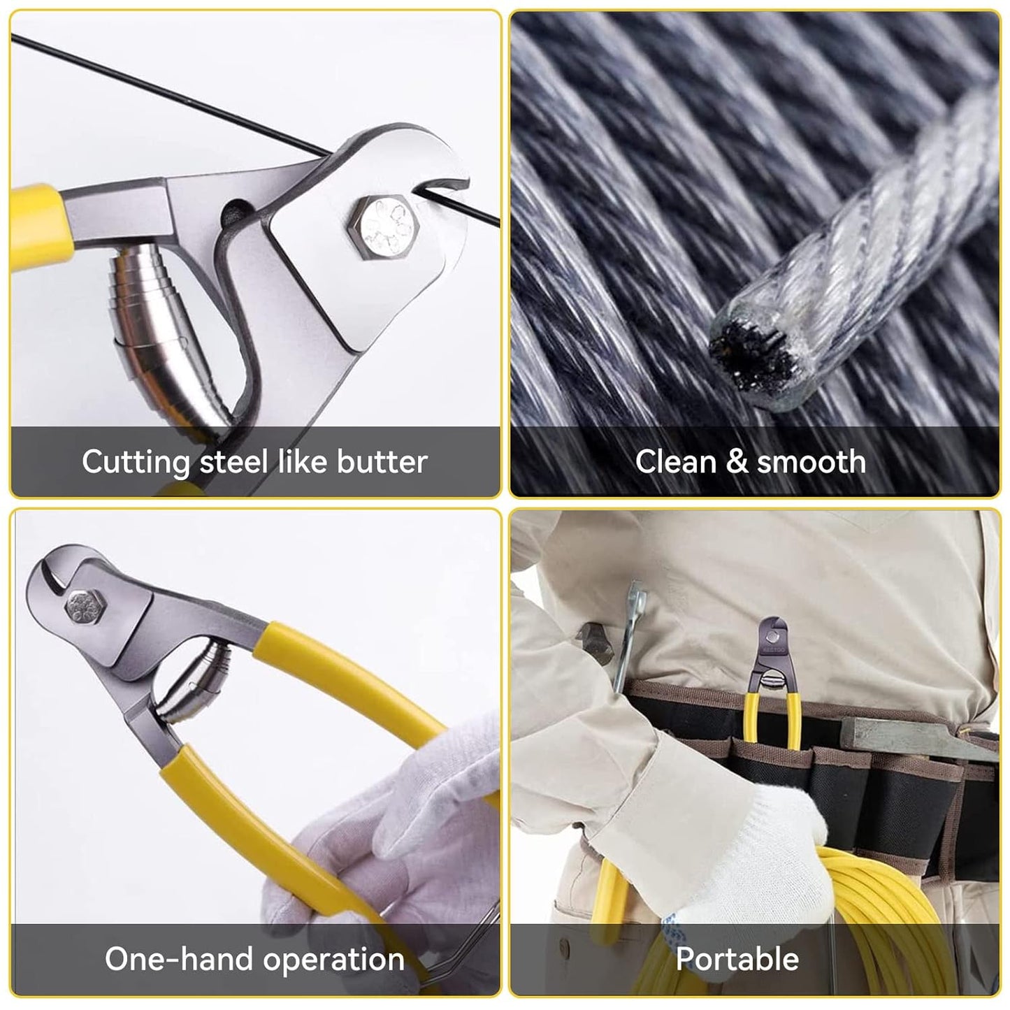 1/8 in Stainless Steel Cable 1000FT with Cutters