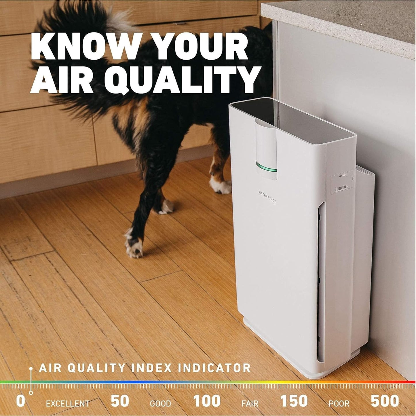HEPA Air Purifier - 1500 Sq. Ft. HATHASPACE