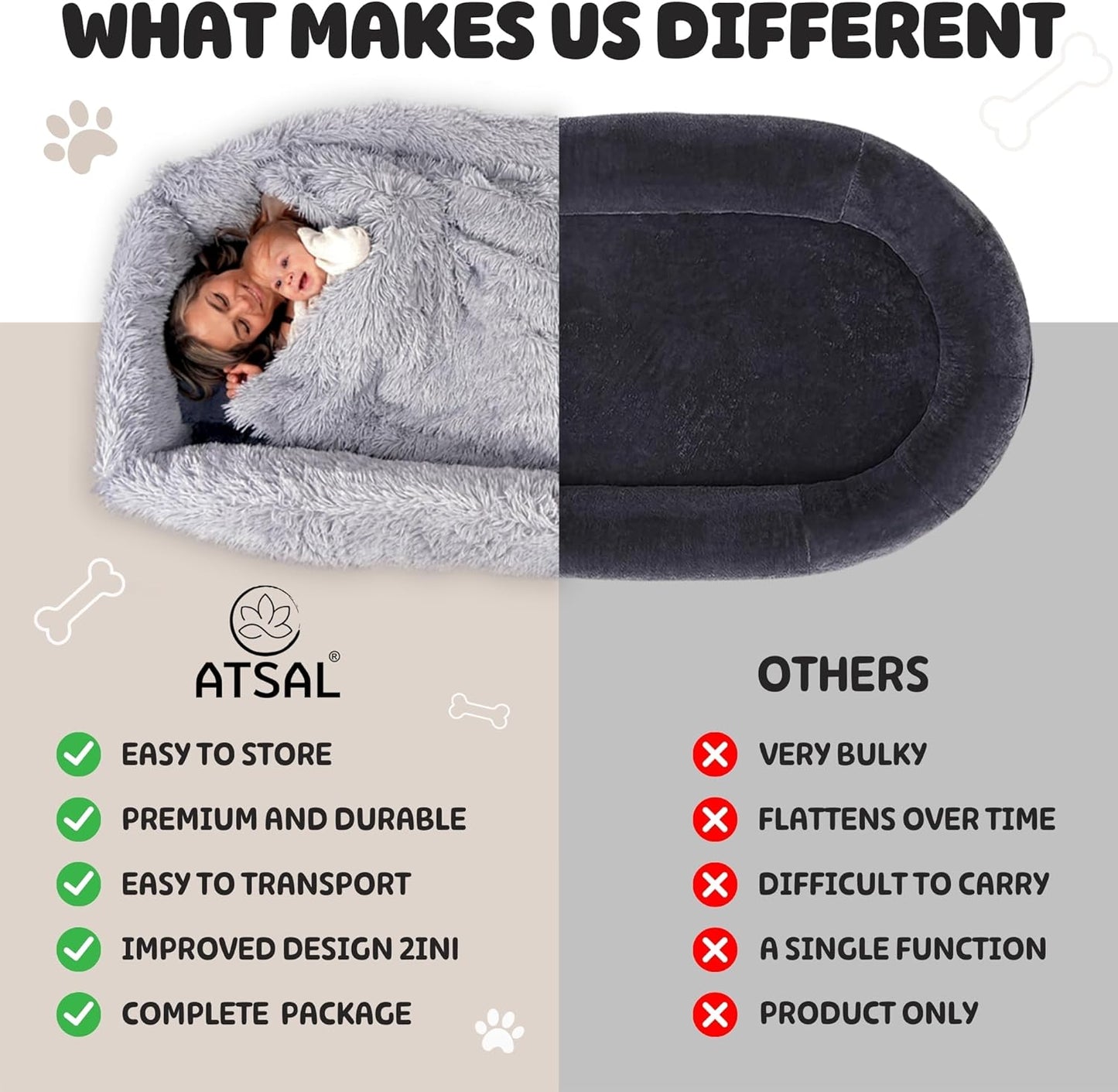 Comfy Human Cuddle Bed