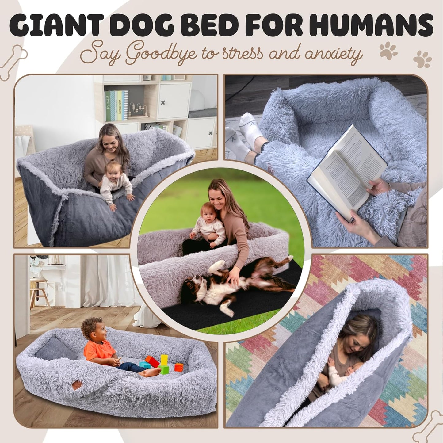 Comfy Human Cuddle Bed