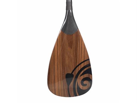 Carbon Sup Paddle, Three Brothers Tricyclion Koa Paddle