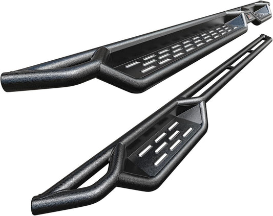 Ford Transit 2015-2024 Full Size Van Drop Down Style Running Boards Side Step HD Ridez  (Exclude 2022-2024 E-Transit)